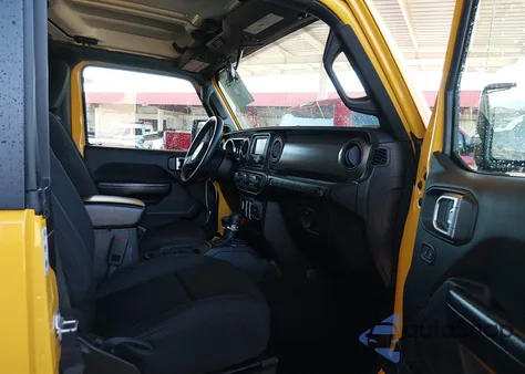 2019 Jeep Wrangler Sport S 4X4 z USA, uszkodzony, nr VIN 1C4HJXAN1KW602005